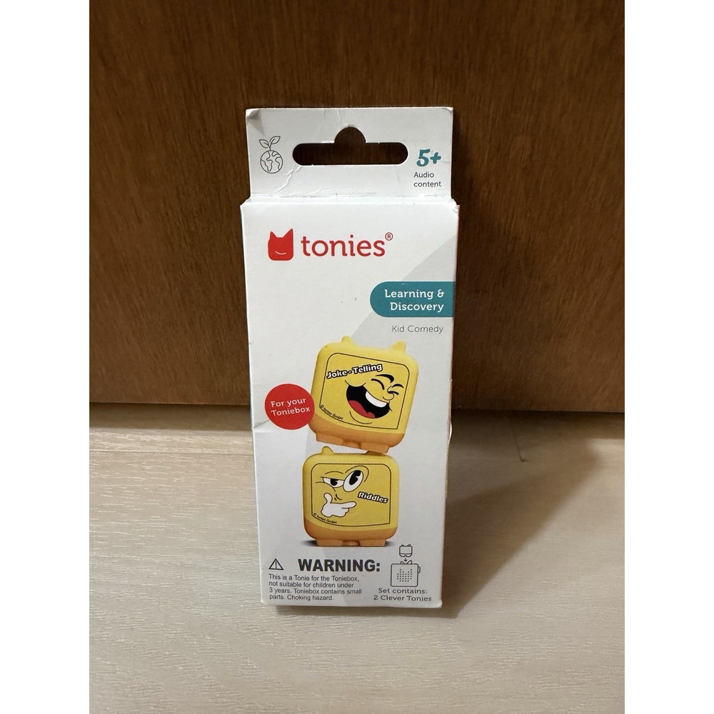 Tonies Kids Comedy: Joke Telling and Riddles Audio Play Figurines 2pk